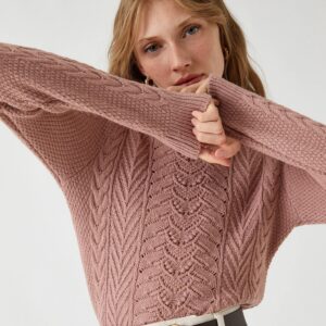 Knitted Detailed Sweater