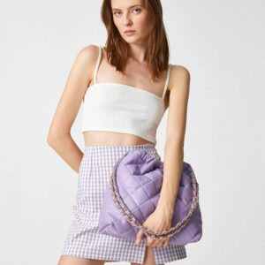 Women's Quilted Chain Strap Shoulder Bag