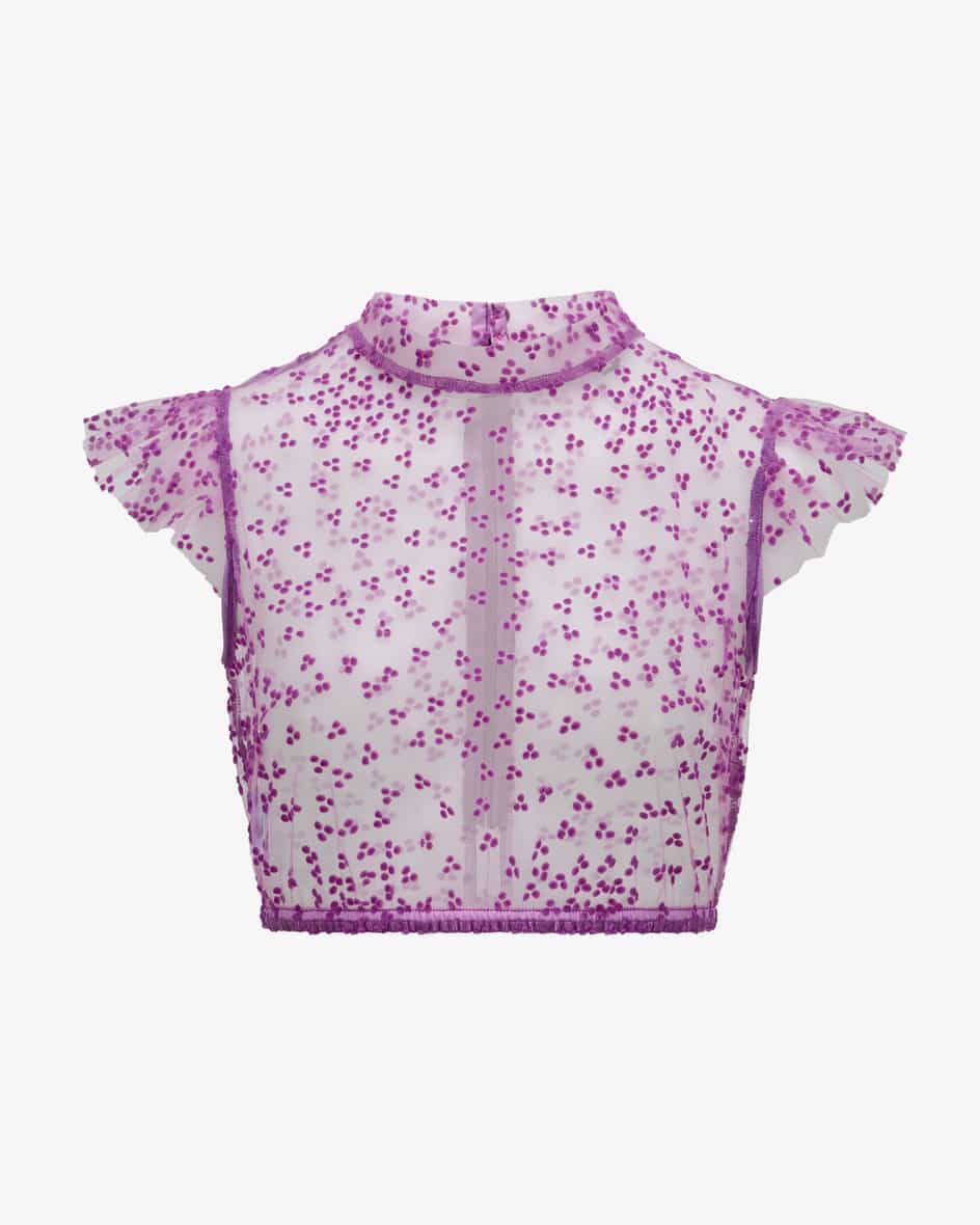Purple Traditional Blouse