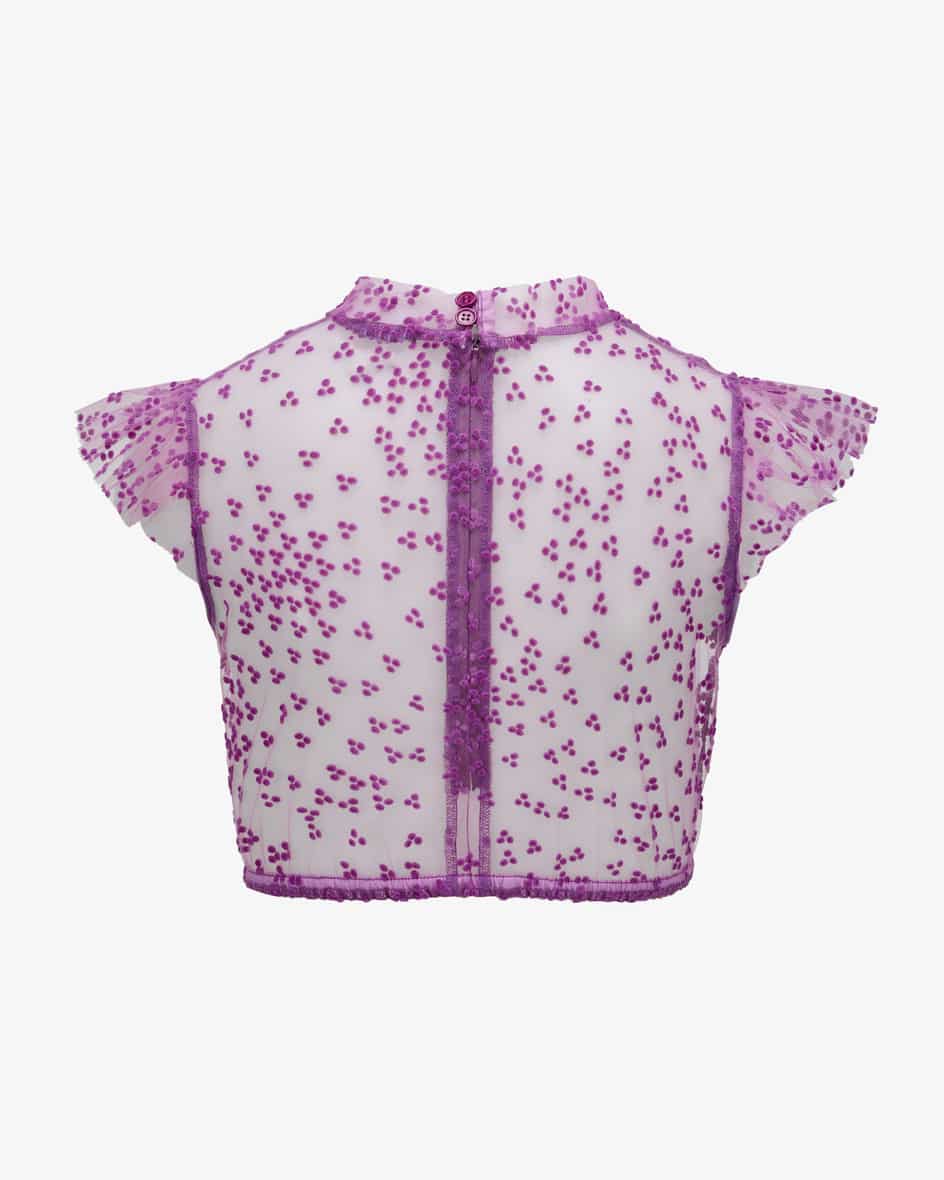 Purple Traditional Blouse - Image 2
