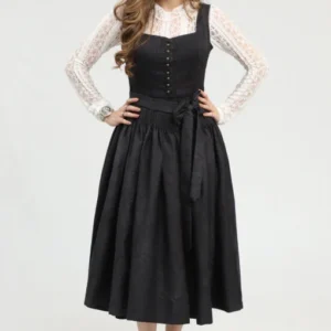 Black Drindl Dress
