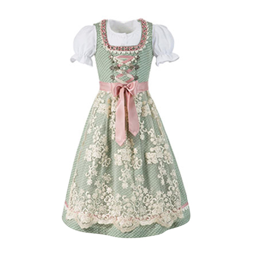 Kids Printed Drindl Dress